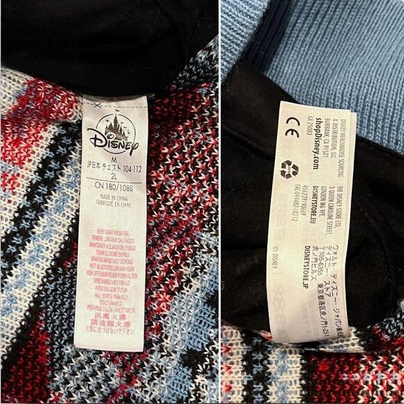 ★ Disney Stitch Mele Kalikimaka Knitted Hawaiian Themed Ugly Christmas Sweater ★ - Picture 6 of 7